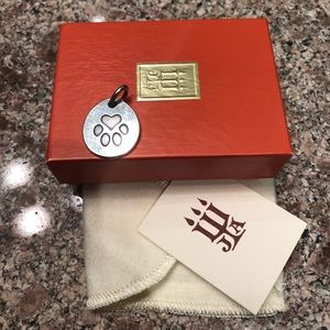 James Avery Heart Paw Charm for necklace